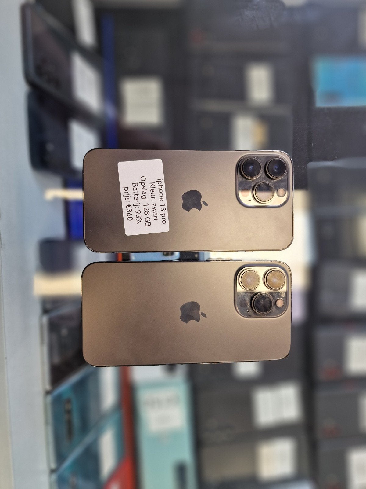 2x iPhone 13 Pro 128GB, Telecommunicatie, Mobiele telefoons | Apple iPhone, 256 GB, Apple, Apple, Zwart