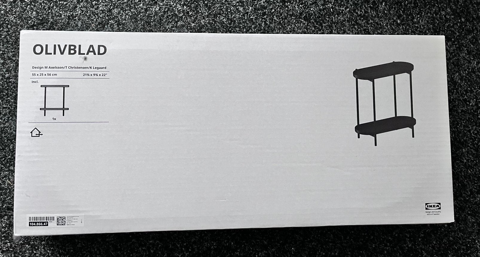 Plantenstandaard Olivblad van Ikea, Ophalen, Minder dan 60 cm, Nieuw, Overige vormen
