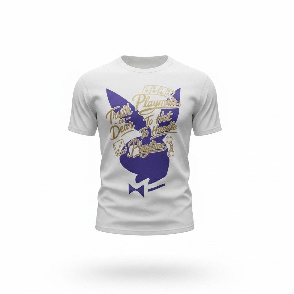Heren Zomer T-shirt Maat L - Playmate Custom Design, Ophalen of Verzenden, Nieuw, Maat 52/54 (L), Custommade