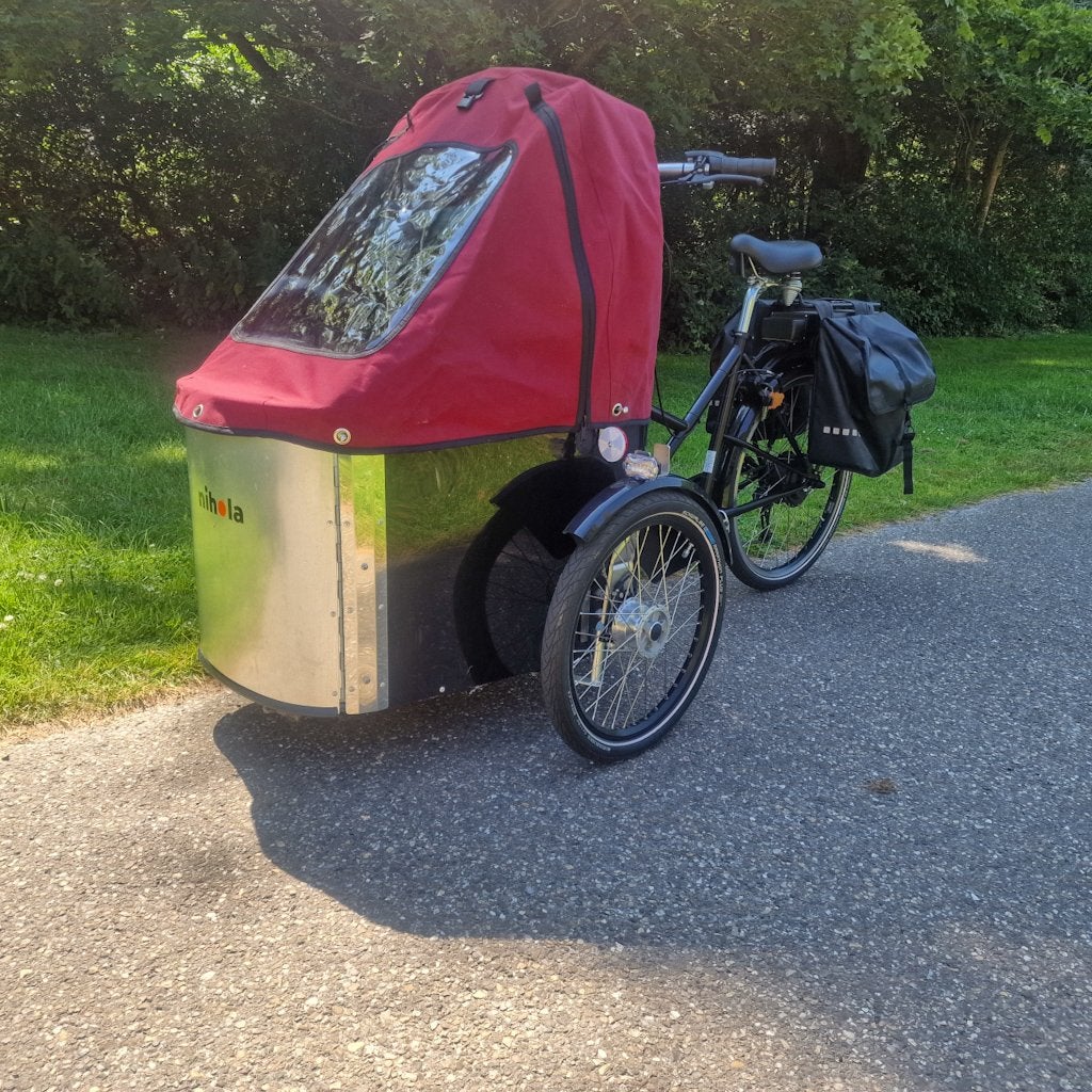 Nihola electric bakfiets krachtige motor grote actieradius, Ophalen, Goederen, Velgrem, Huif
