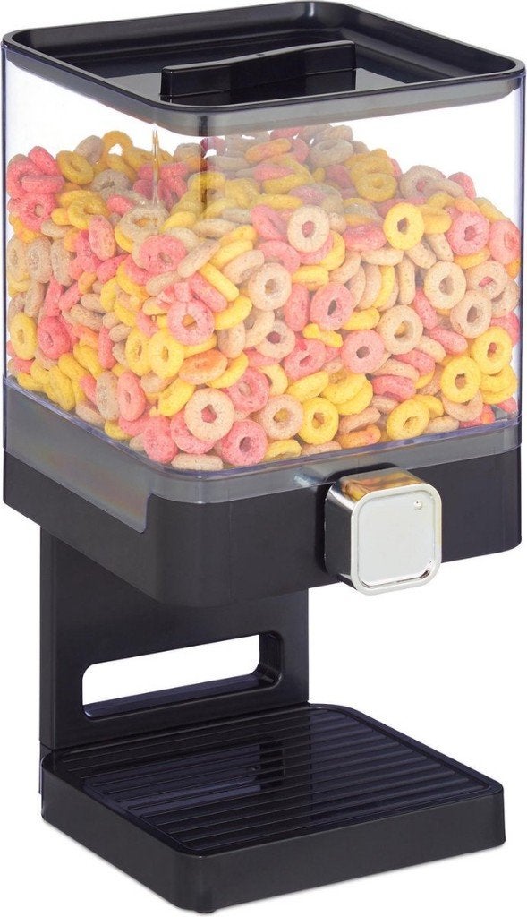 Cornflakes dispenser, Overige typen, Kunststof, Ophalen of Verzenden, Zo goed als nieuw