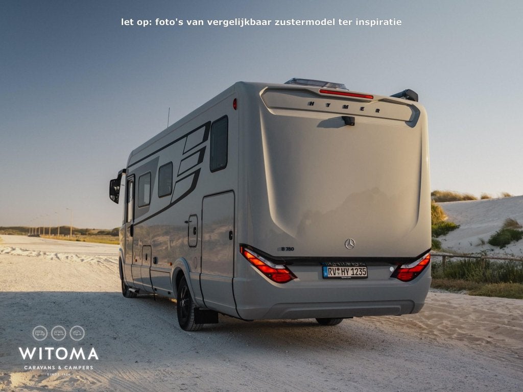 HYMER BML-i Master Line 780 2027 kleur Tarmac Grey BINNEN !, Verwarmde buitenspiegels, Vloeistofverwarming, Bedrijf, Diesel