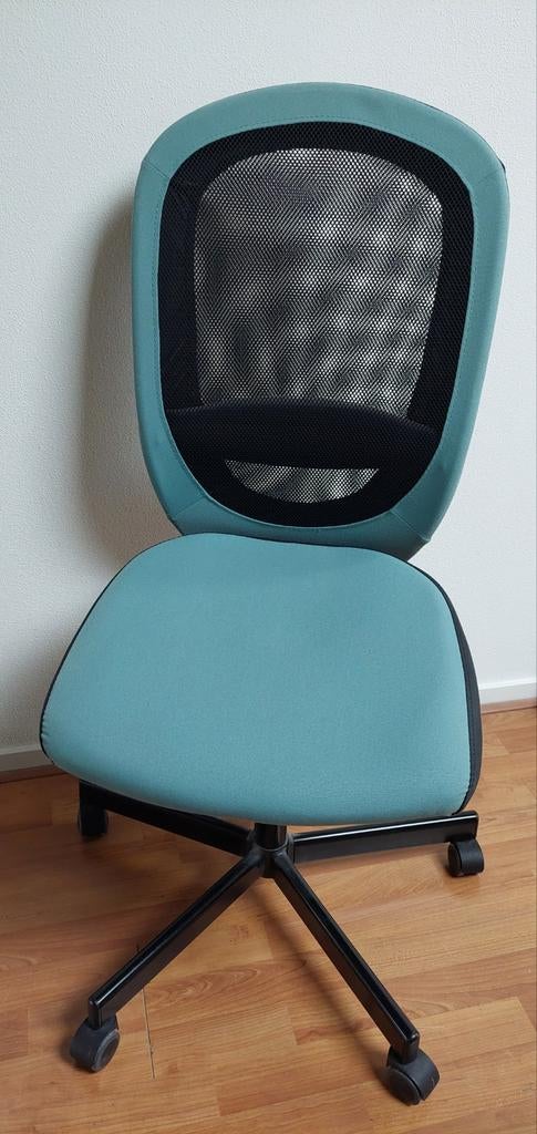 Kantoorstoel Ikea FLINTAN, Ophalen, Zo goed als nieuw, Blauw, Bureaustoel