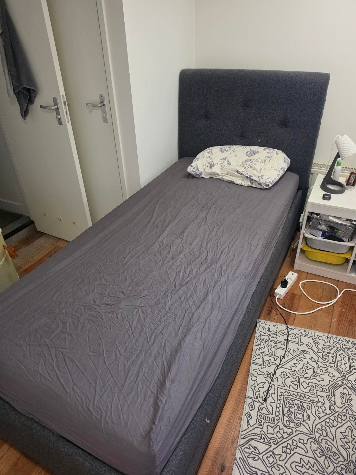 IKEA Single Bed and JYSK Mattress For Sale, Ophalen, Gebruikt, 90 cm, Eenpersoons