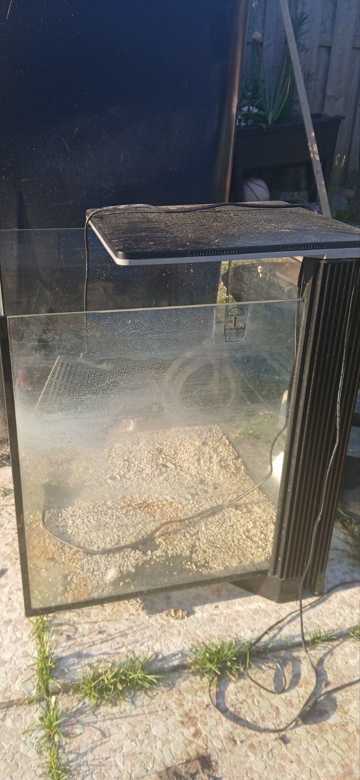 Gratis aquarium superfish 60 liter, Ophalen, Leeg aquarium
