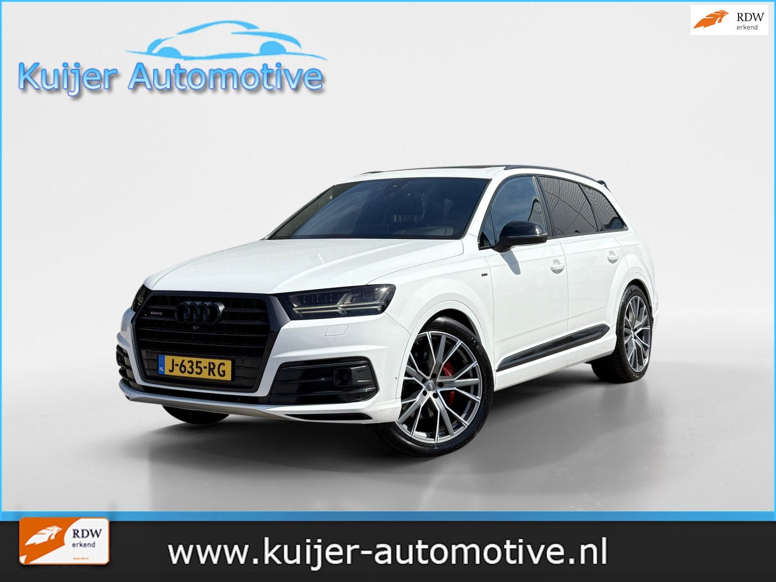 Audi Q7 3.0 TFSI Quattro S-Line Automaat / Bose / Pano / Vir, Auto's, Audi, Gebruikt, 2995 cc, Adaptive Cruise Control, Bedrijf