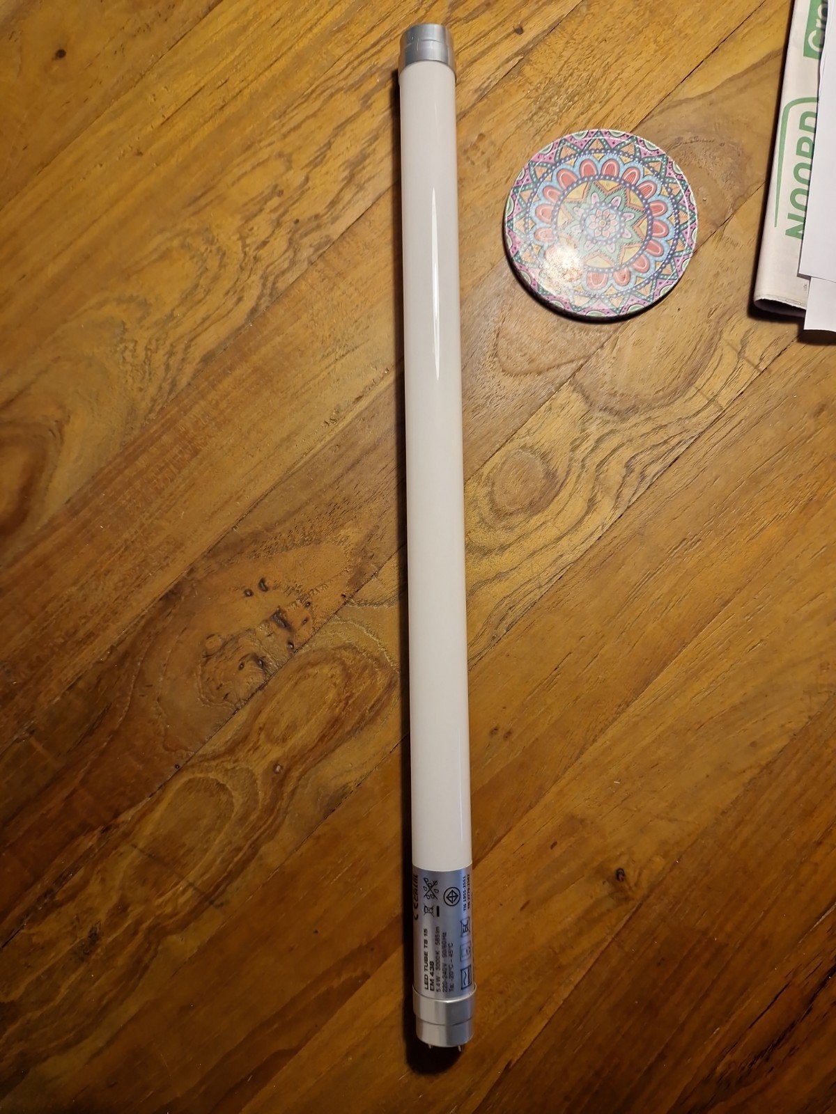 Nieuwe LED Buis 45 cm - past in oud tl armatuur, incl dummy, Led-lamp, Osram, G13 (TL), Nieuw