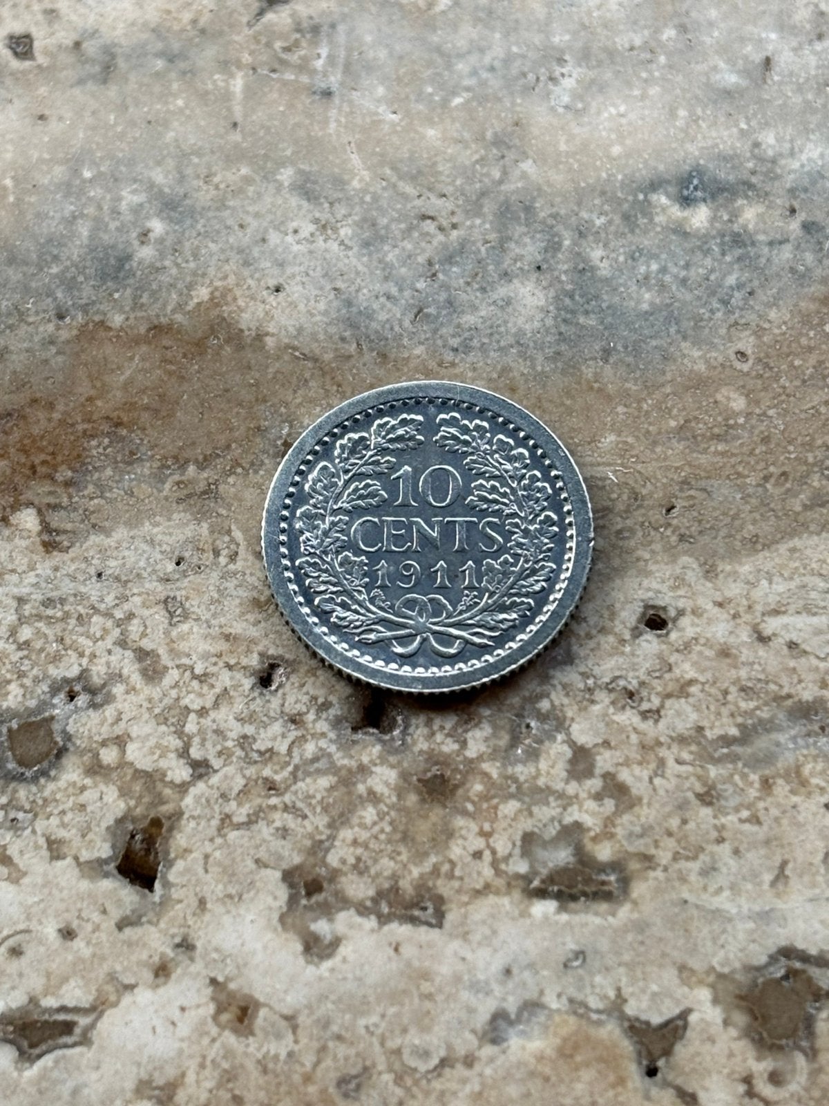 10 cent 1911 Wilhelmina , zeer mooie kwaliteit, Postzegels en Munten, Munten | Nederland, Zilver, Ophalen of Verzenden, 10 cent