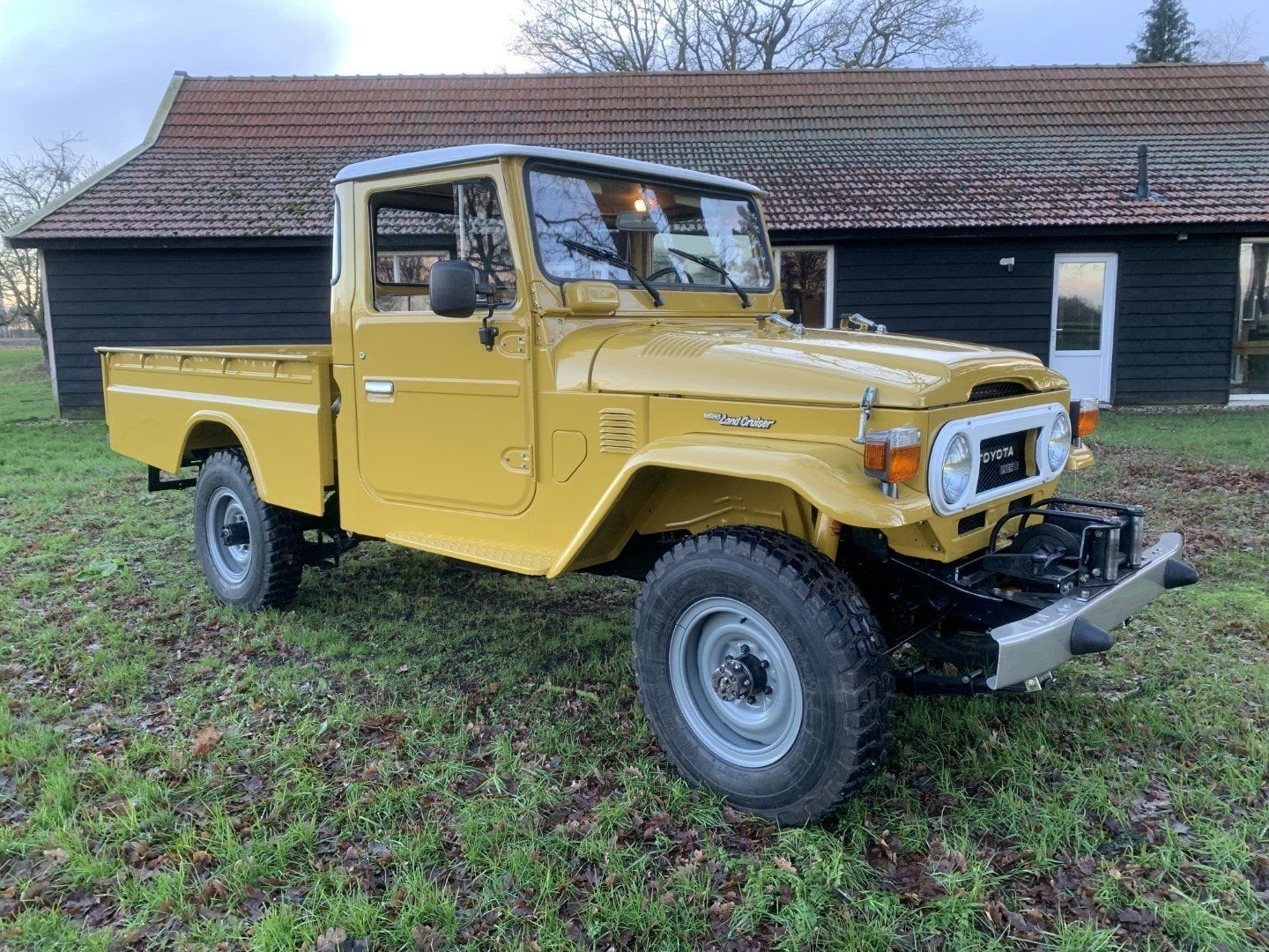 Toyota Land Cruiser HJ45  pick-up wegenbelastingvrij, Overige kleuren, Bedrijf, SUV of Terreinwagen, Handgeschakeld