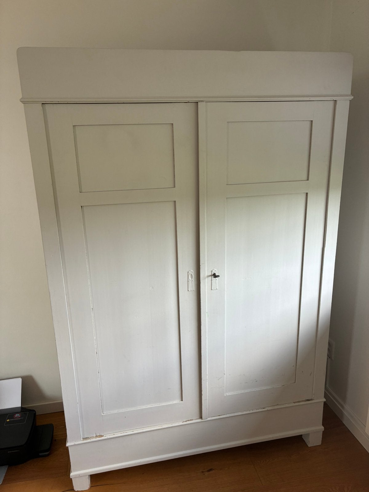 Brocante linnen kast, Ophalen of Verzenden