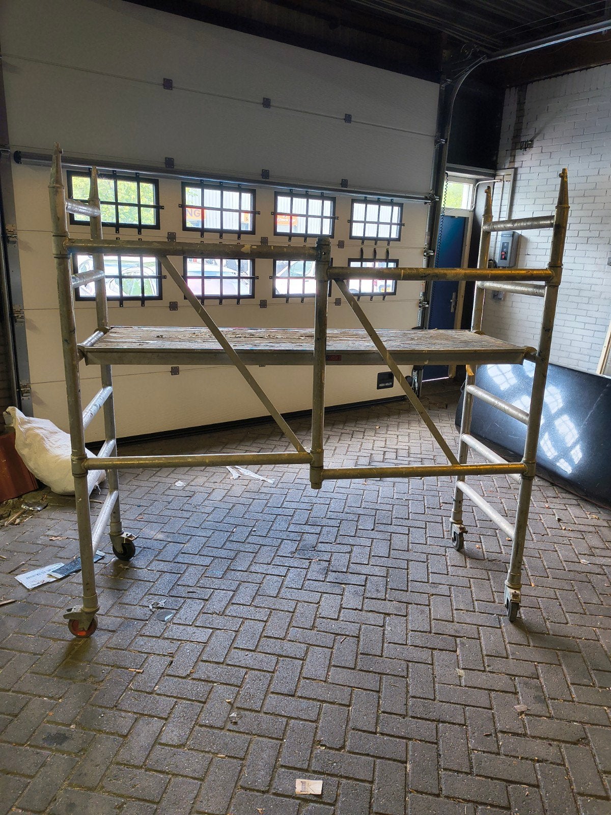Kamersteiger, Doe-het-zelf en Verbouw, Steigers, Ophalen, Gebruikt, Rolsteiger of Kamersteiger, Minder dan 2 meter