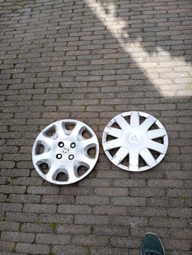 Wieldoppen Peugeot, Ophalen of Verzenden