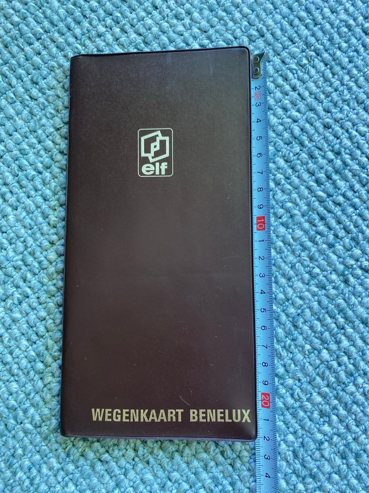 Wegenkaart Benelux - Elf - Vintage wegenatlas, Boeken, Gelezen, Overige atlassen, Ophalen of Verzenden, België of Luxemburg