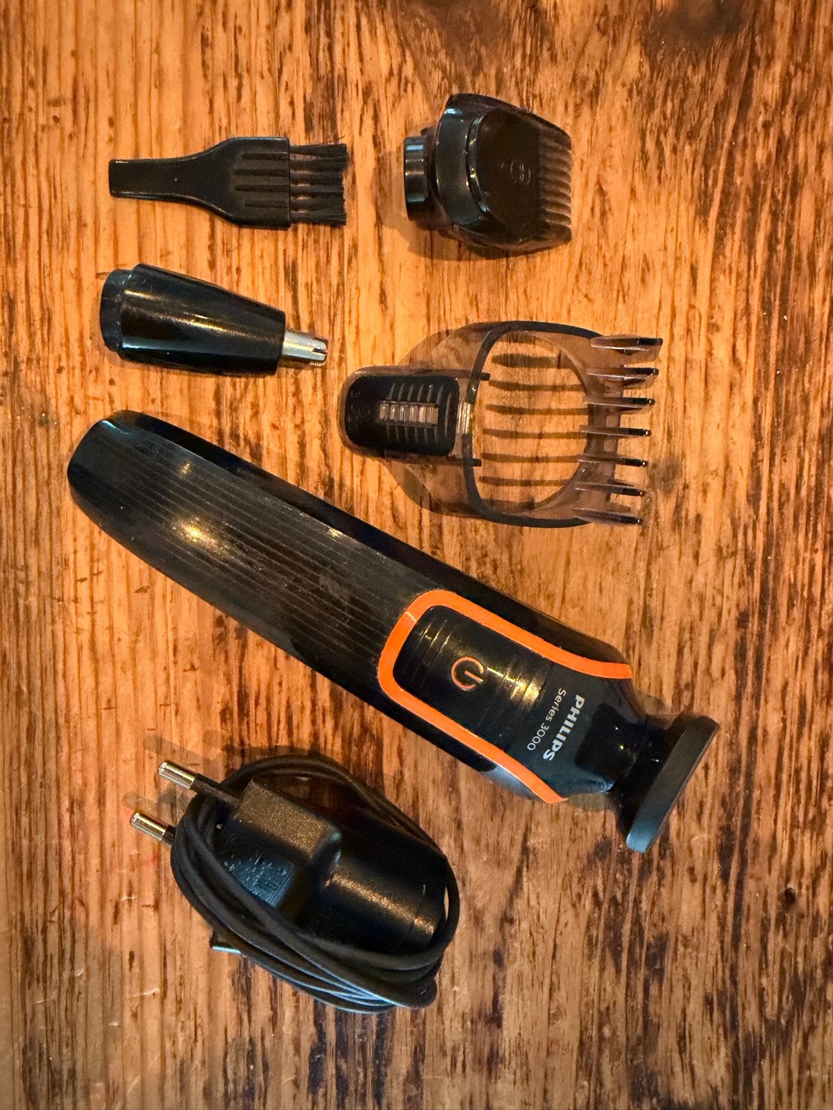 Philips Series 3000 trimmer, Ophalen of Verzenden, Gebruikt, Scheren en Epileren