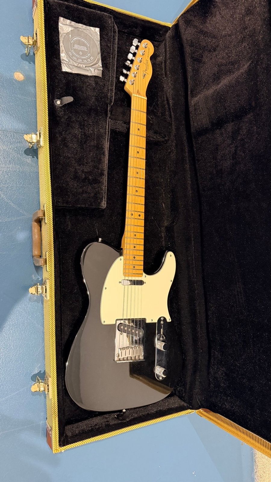 Prachtige Fender USA American Series Telecaster, incl Koffer, Ophalen, Zo goed als nieuw, Solid body, Fender