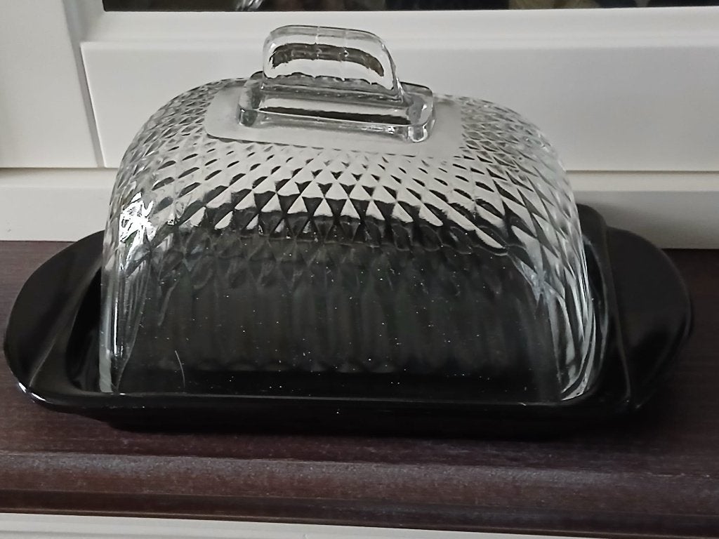 Glazen kaasstolp Royal Leerdam A.D.Copier, Ophalen of Verzenden