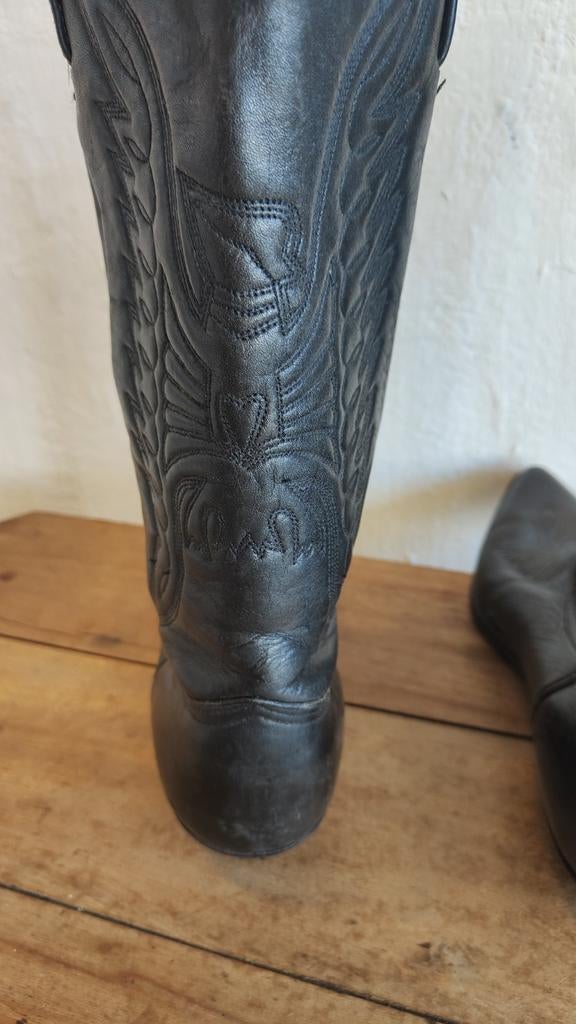 Sendra Zwarte Leren Cowboy Boots - Maat 42, Kleding | Heren, Schoenen, Sendra, Zwart, Boots, Ophalen of Verzenden