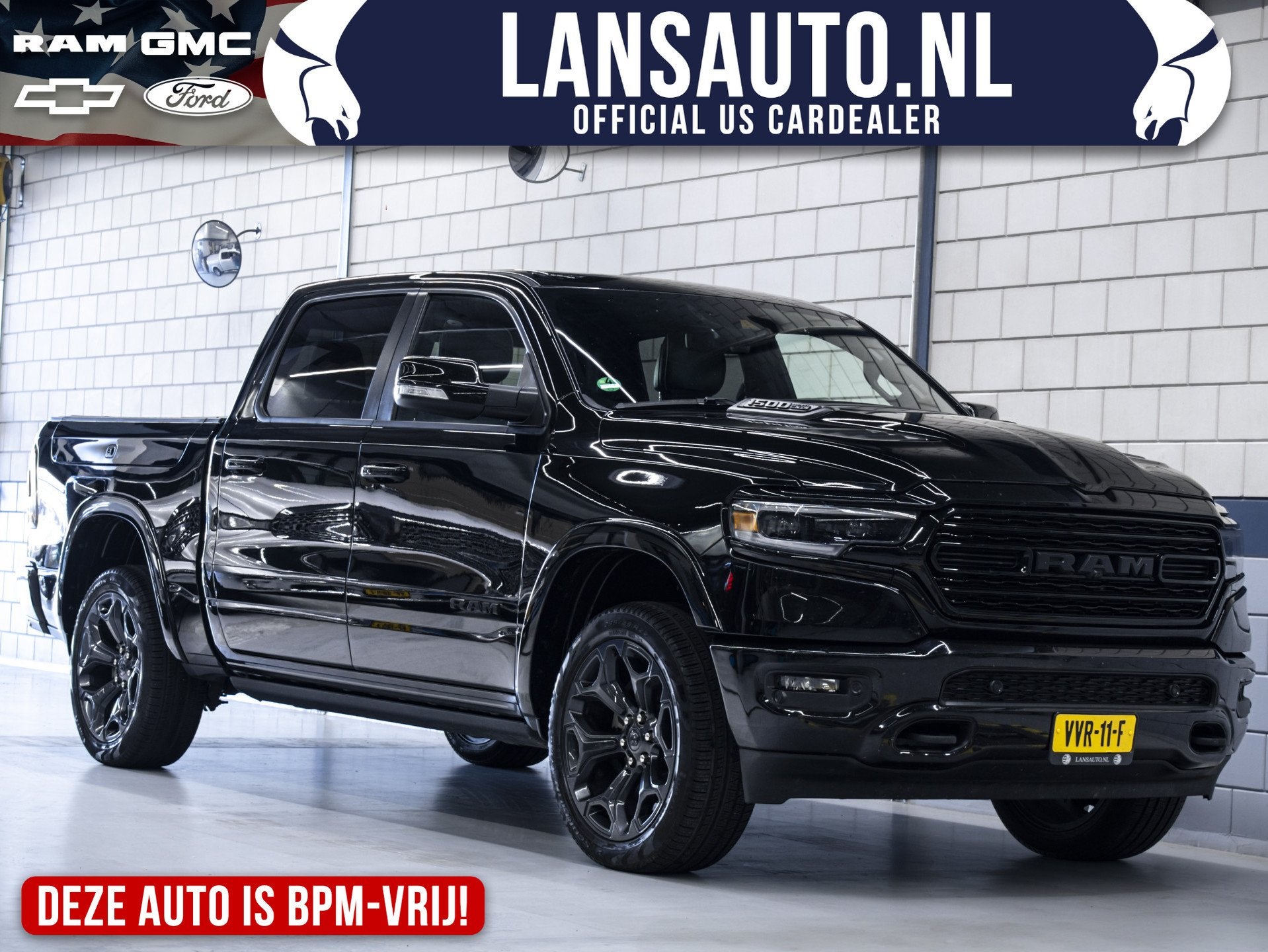Dodge Ram 1500 5.7L V8 4x4 Limited | Ramboxen | Prins LPG, Automaat, Gebruikt, 5654 cc, Verwarmde buitenspiegels