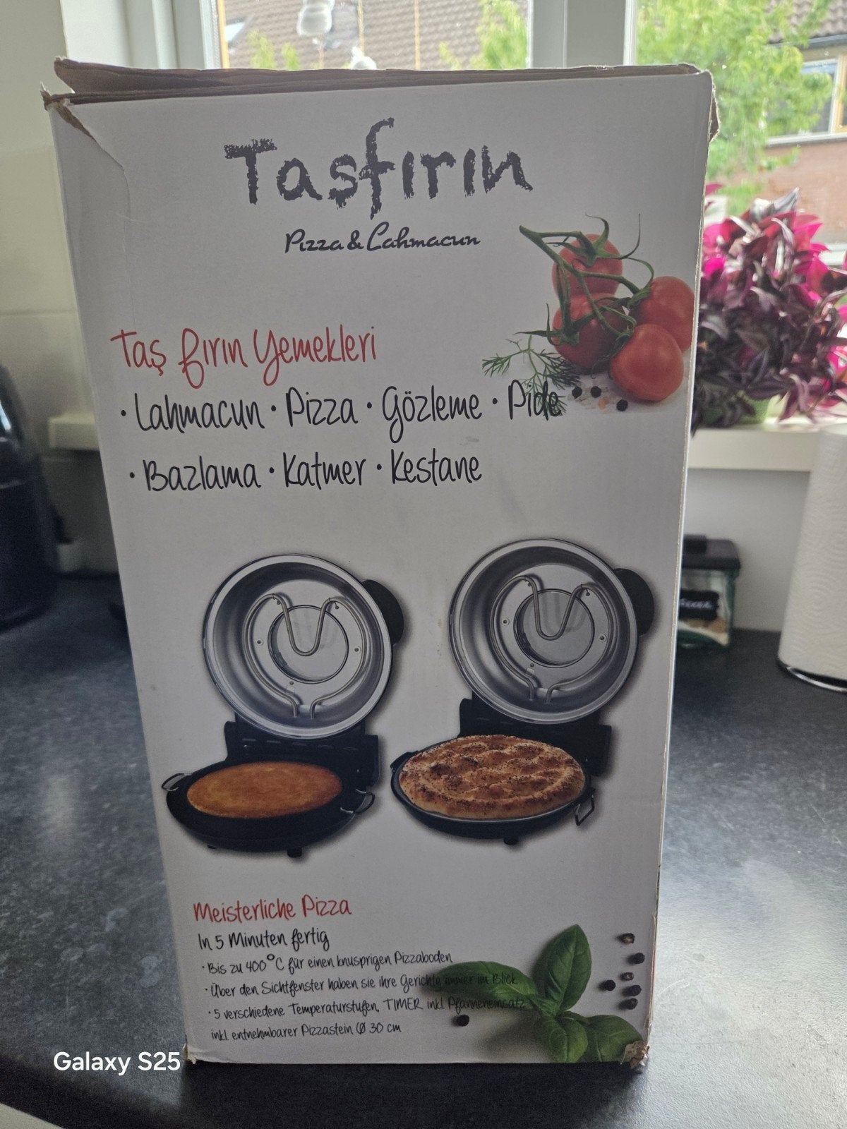 Eratec Tasfirın Pizza & Lahmacun Oven, Ophalen, Gebruikt