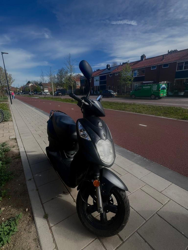 sym orbit 2- Betrouwbaar en zuinig, Ophalen, Gebruikt, Maximaal 45 km/u, Benzine