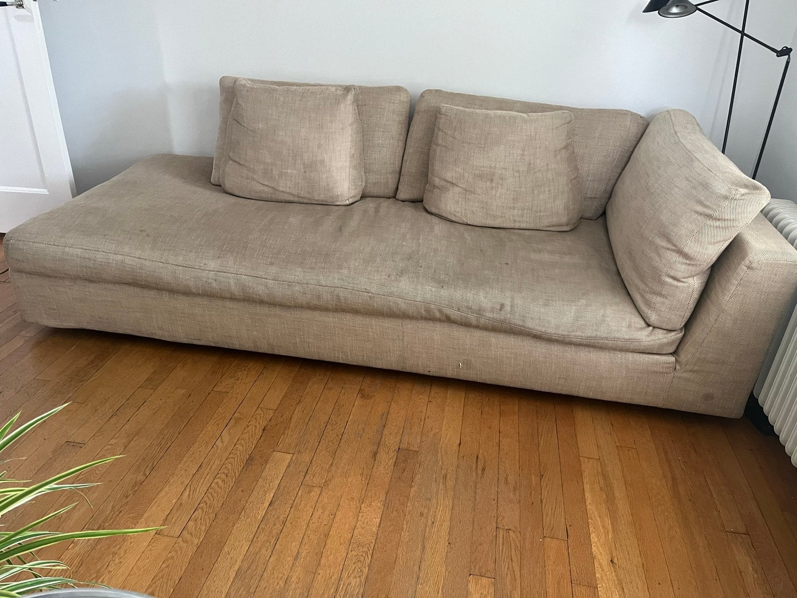 Comfortabele Linteloo bank - perfect voor ontspanning, Ophalen, Gebruikt, 100 tot 125 cm, Driepersoons