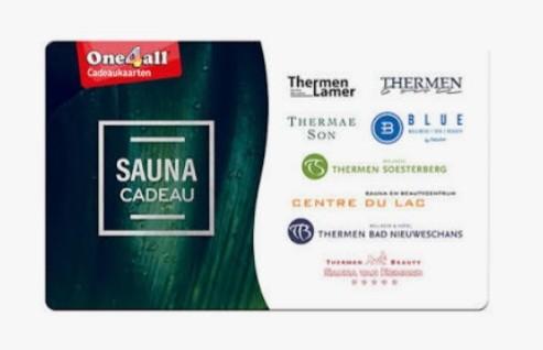 Digitale sauna  cadeau, Tickets en Kaartjes, Kortingen en Cadeaubonnen, Eén persoon, Cadeaubon, Spa of Sauna