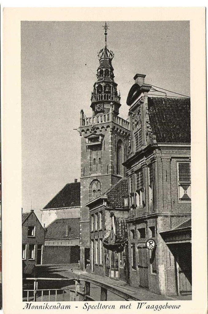Jt27-80  Momikendam, Verzamelen, Ansichtkaarten | Nederland, Verzenden, 1920 tot 1940, Ongelopen, Noord-Holland
