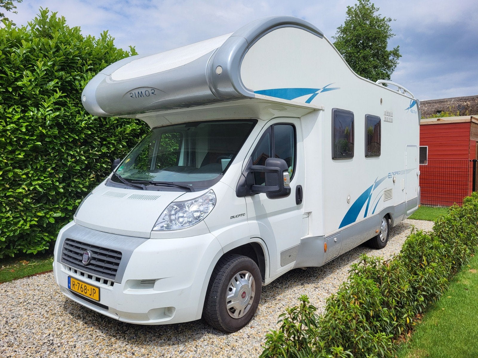 Fiat Ducato Rimor camper 2008 - alkoof - 6 pers - XXL garage, Ophalen
