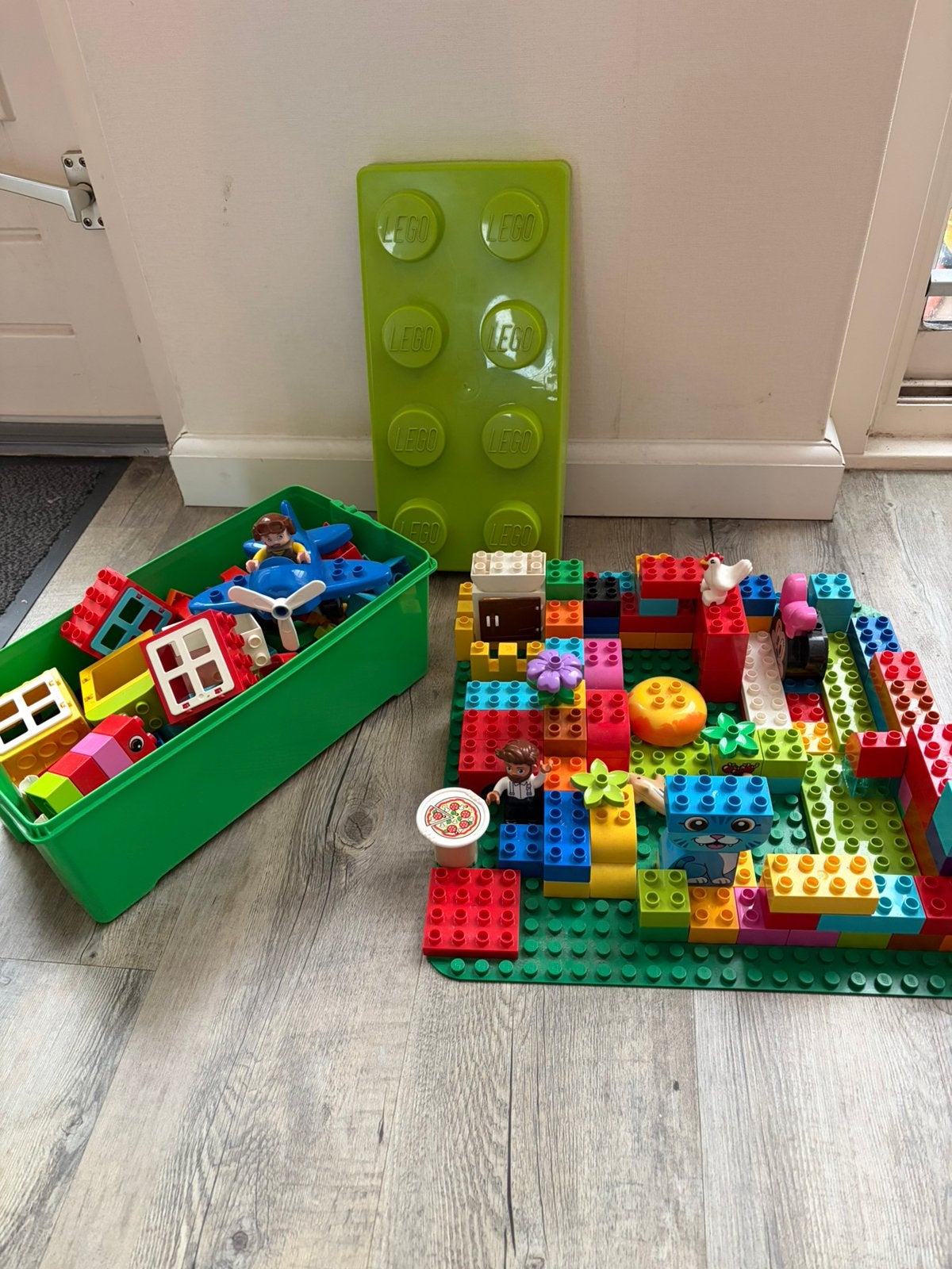 Duplo diversen met opbergbox, Ophalen of Verzenden, Gebruikt