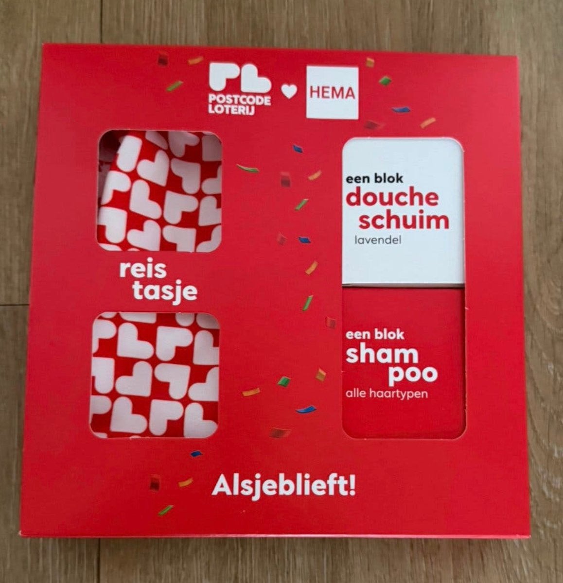 Hema Postcodeloterij verzorgingsproducten, Ophalen, Nieuw, Bad & Douche