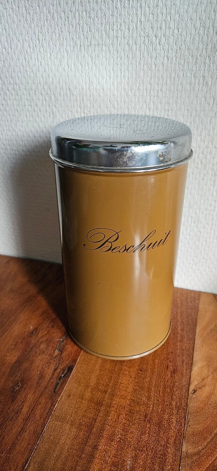 Vintage Beschuitbus - Oude Hollandse Keuken Nostalgie, Ophalen of Verzenden