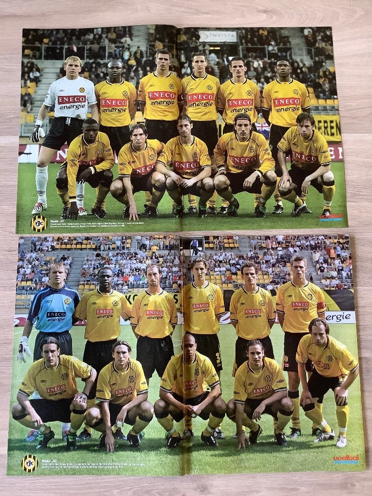 Posters Roda JC Jaren 2000, Verzamelen, Ophalen of Verzenden, Zo goed als nieuw, Roda JC, Poster, Plaatje of Sticker