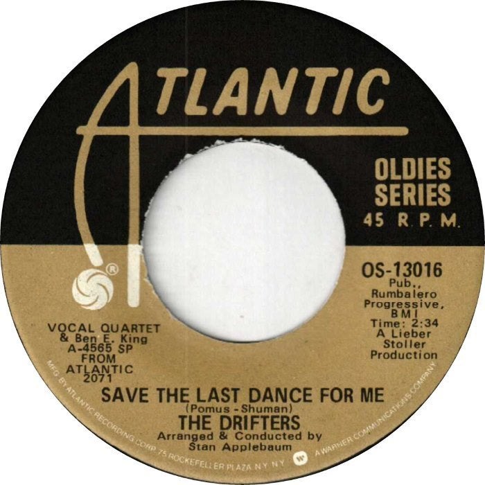 The Drifters - Save The Last Dance For Me DUBBELHIT 1960/62, Ophalen, Gebruikt, R&B en Soul