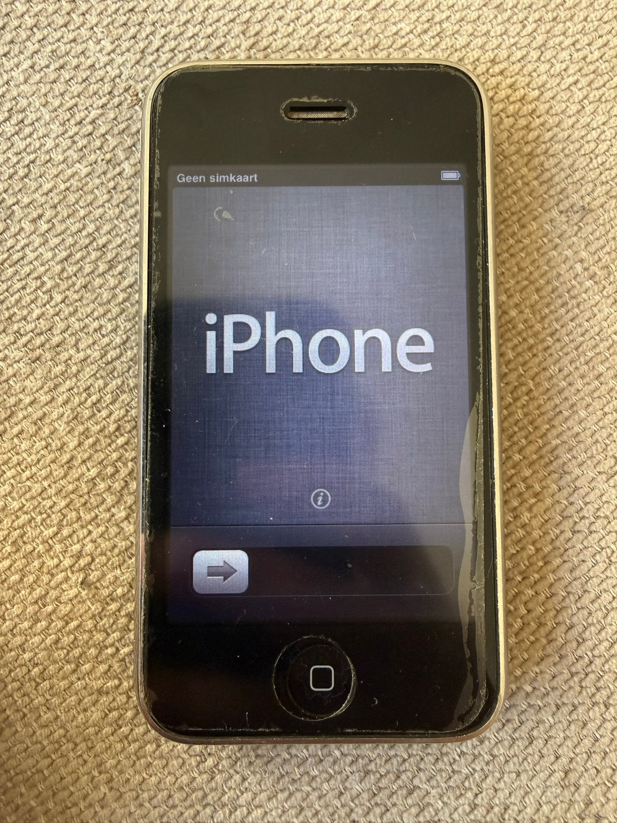 iPhone 3GS 32GB - Werkt, aan/uit knop defect, Telecommunicatie, Mobiele telefoons | Apple iPhone, Gebruikt, 32 GB, Ophalen of Verzenden