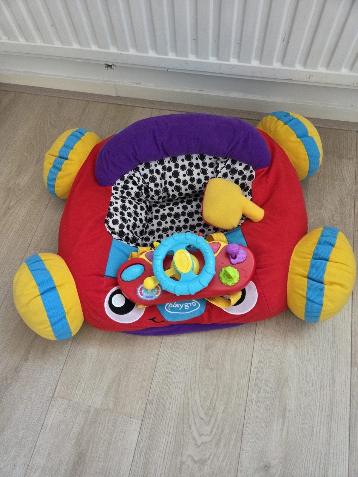 Playgro Speelkleed met Stuurwiel en Geluid, Ophalen of Verzenden, Zo goed als nieuw, Speelkleed, Met geluid