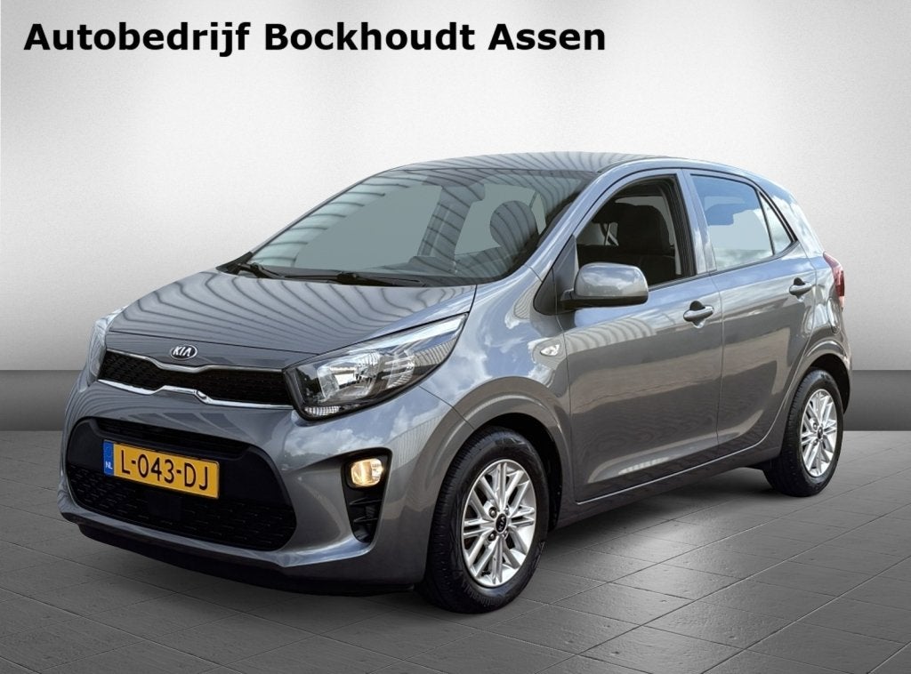 Kia Picanto 1.0 DPi DynamicLine | Apple Carplay | Camera | L, Auto's, Voorwielaandrijving, Stof, Gebruikt, 4 stoelen