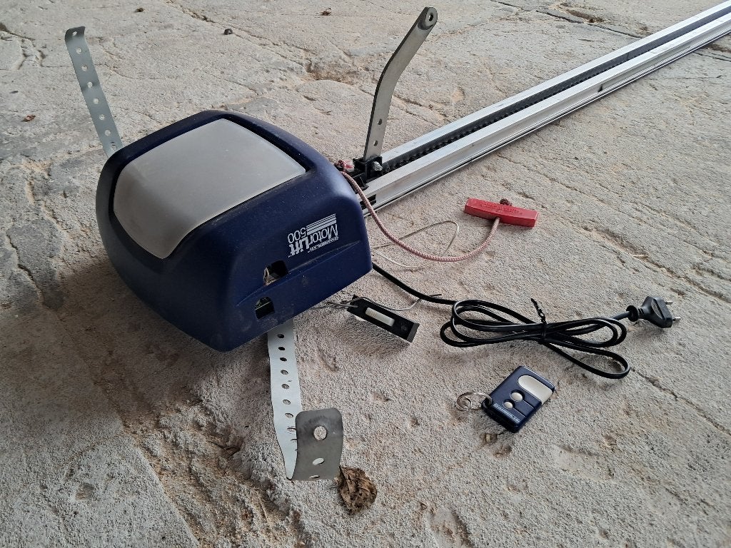 elektrische garagedeuropener Chamberlain, Ophalen, Gebruikt, Garagedeur, Metaal