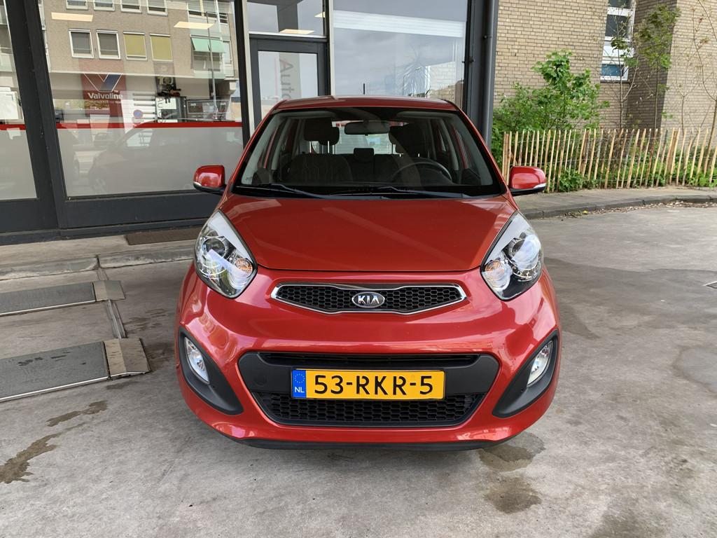 Kia Picanto 1.2 met airco (bj 2011), Auto's, Kia, Gebruikt, Zwart, 4 cilinders, 400 kg