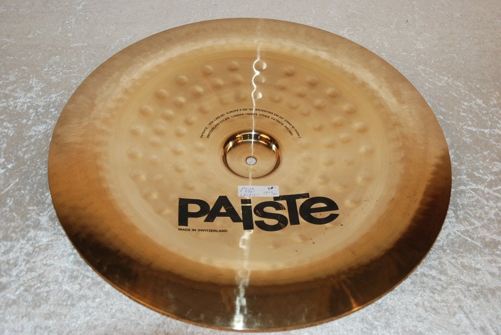 Paiste Sound Formula thin china reflector 20 inch <26261511>, Gebruikt, ., Drums of Percussie, Ophalen of Verzenden