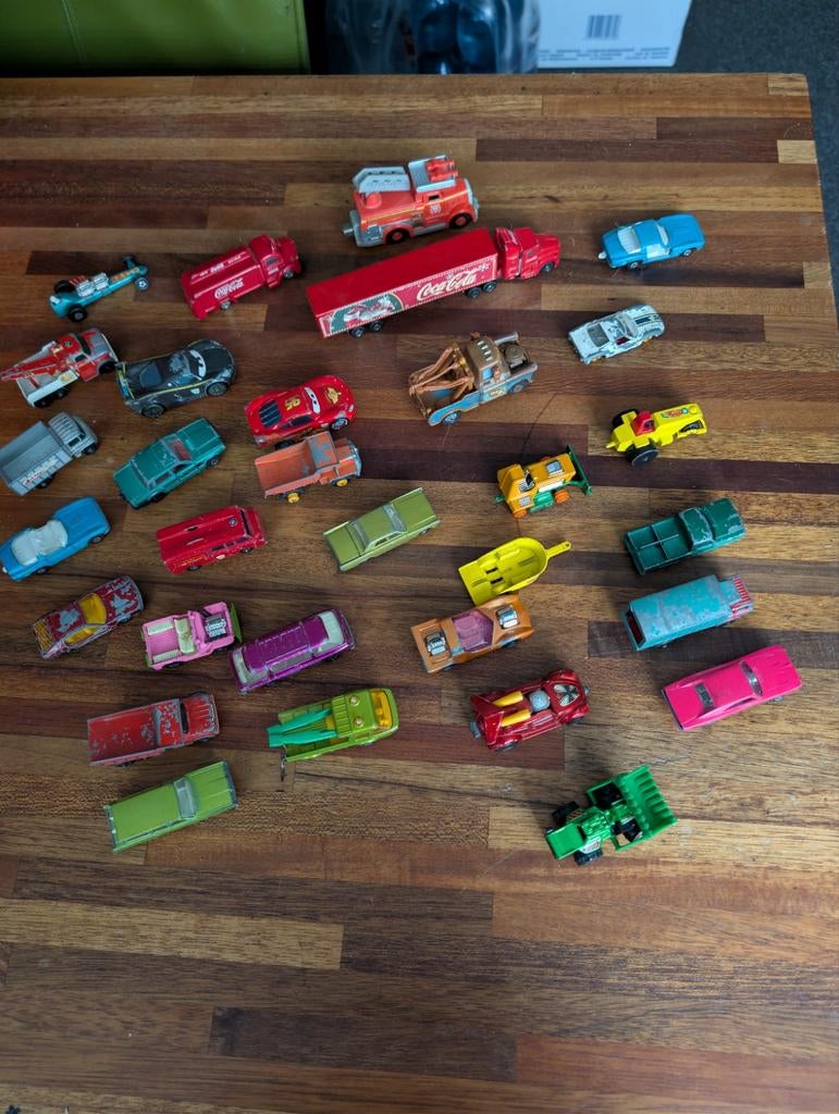 Verzameling speelgoedautootjes: Coca Cola, Cars en meer, Ophalen of Verzenden, Gebruikt