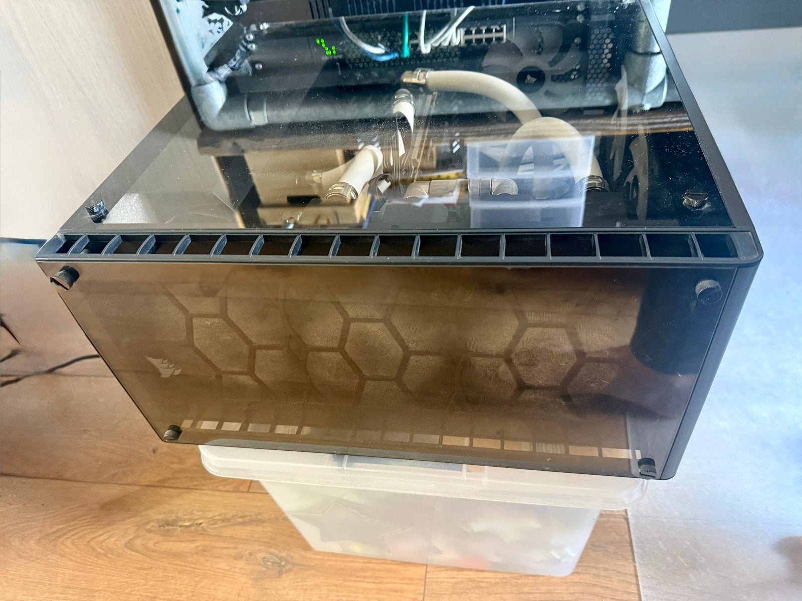 Watergekoelde Gaming PC - Z370, G4900, 16GB RAM, Computers en Software, Ophalen, Gebruikt, Gaming, SSD