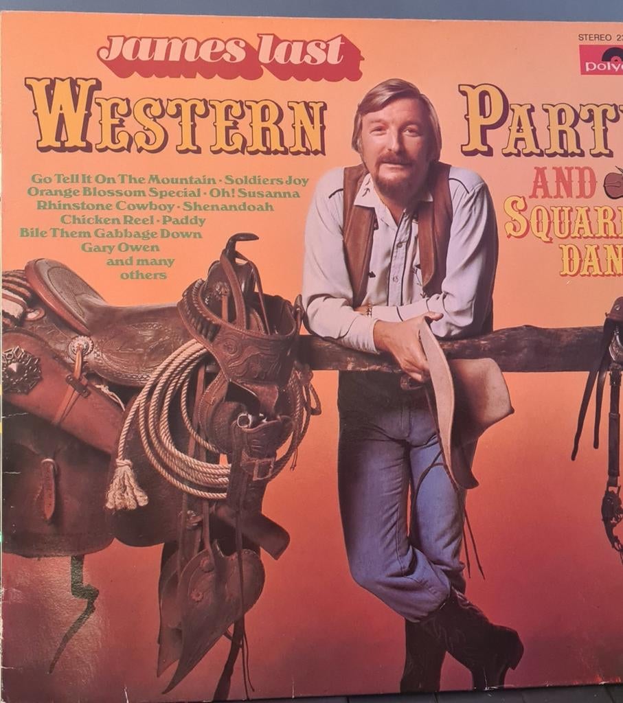 James Last - Western Party And Square Dance LP, Ophalen of Verzenden, Gebruikt