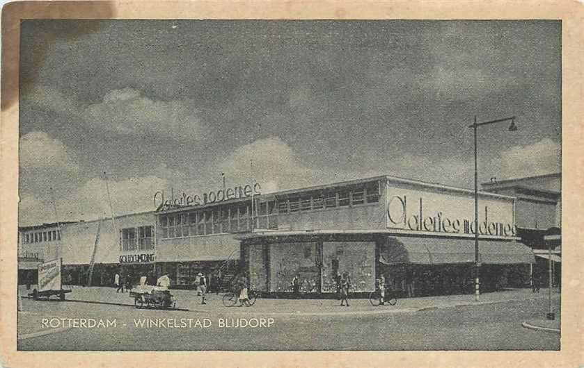 380-858-015 Rotterdam Winkelstad Blijdorp, Verzenden, Voor 1920, Zuid-Holland