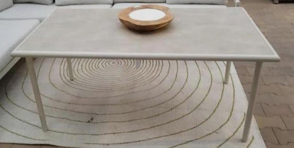 Beige tuintafel intratui150x80 kwantum karwei loods5 hartman, Ophalen of Verzenden, Nieuw, Rechthoekig