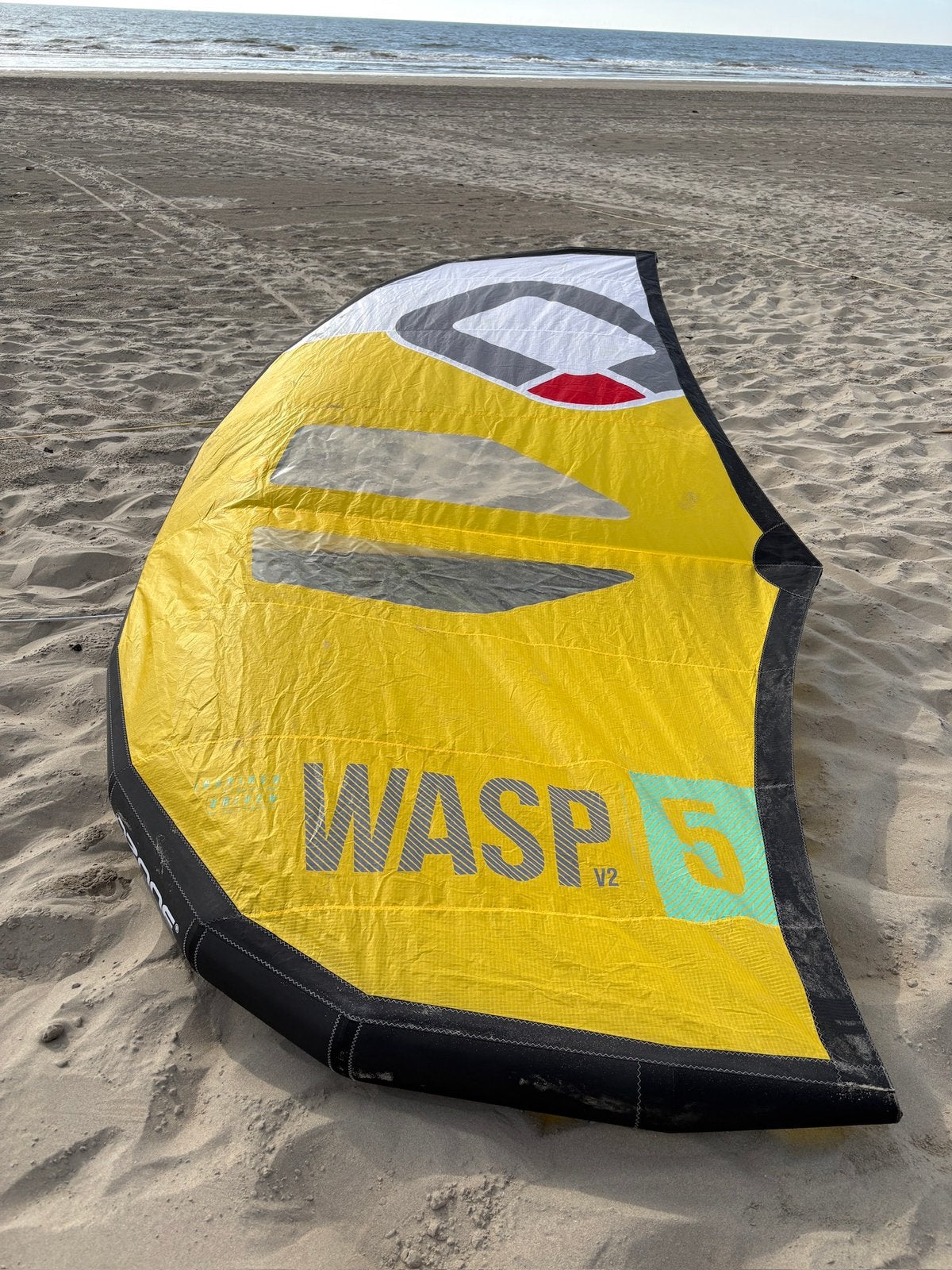 Ozone Wasp V2 Wingfoil Wing 5m², Watersport en Boten, Ophalen of Verzenden, Gebruikt, Wingsurf-wing
