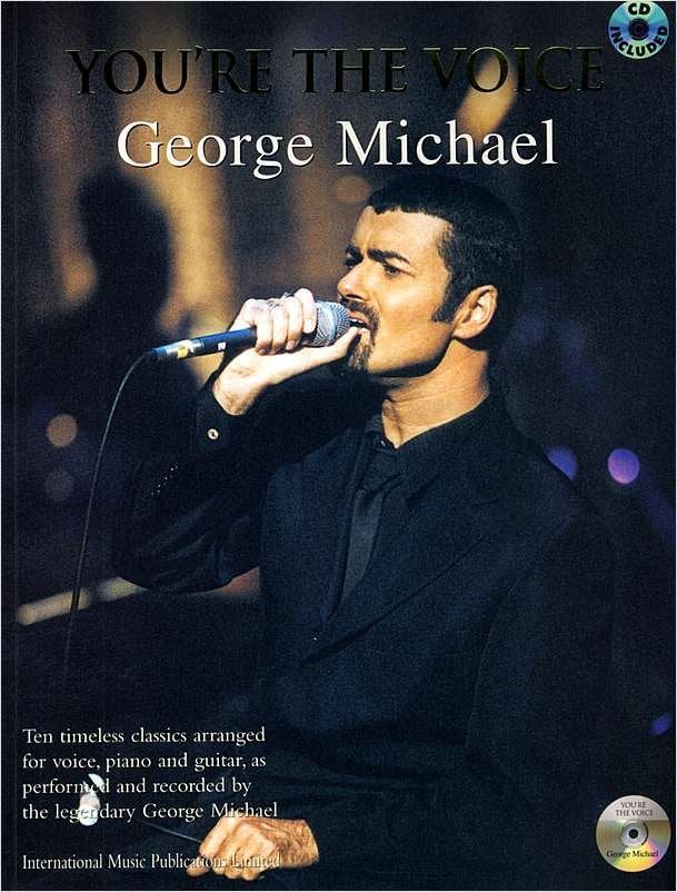 piano, vocal, guitar: George Michael -You're the voice + cd, Gitaar, Ophalen of Verzenden, Zo goed als nieuw, Artiest of Componist