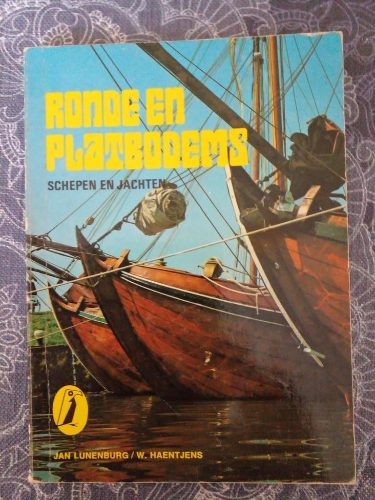 Ronde en Platbodems: Schepen en Jachten - Jan Lunenburg, Verzamelen, Scheepvaart, Ophalen of Verzenden