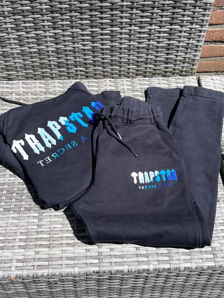 Joggingpak zwart, Ophalen of Verzenden, Gedragen, Maat 48/50 (M)
