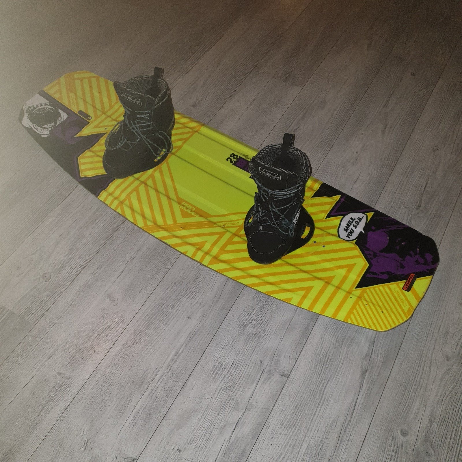 Wakeboard met bindingen - O'Brien Infuse, Ophalen of Verzenden, Gebruikt, Board en Schoenen