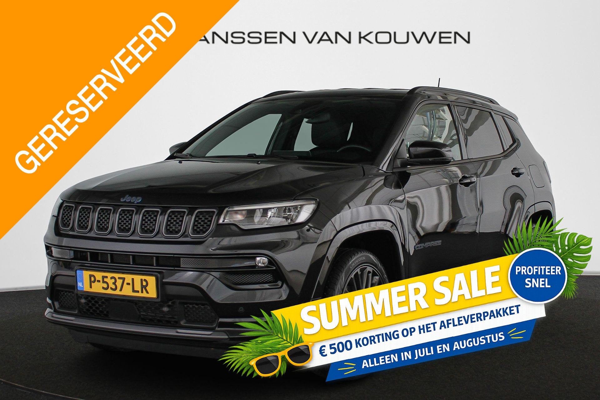 Jeep Compass 4xe 240 Plug-in Hybrid Electric S Stuur-Stoelve